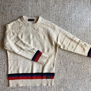 NWT $150 - 100% Cotton Structured Knit Sweater